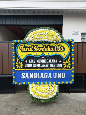 Papan Bunga Duka di Cigudeg
